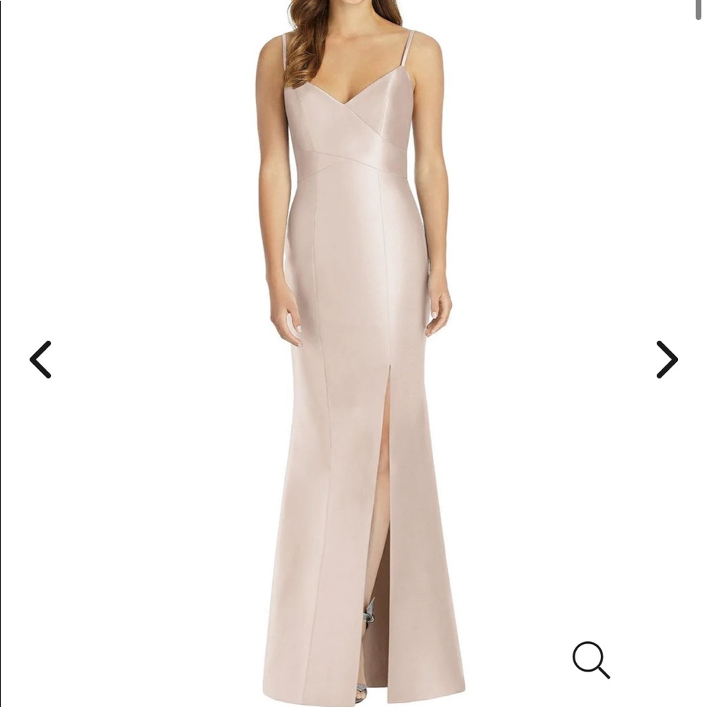 Alfred Sung Bridesmaid Dress D758 - Cameo size 8L